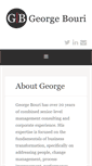 Mobile Screenshot of georgebouri.com